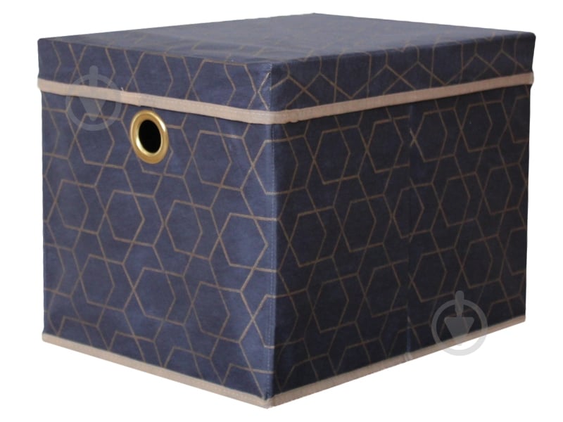 Короб для зберігання Тарлев 258496 Classic Blue 300x300x400 мм - фото 1