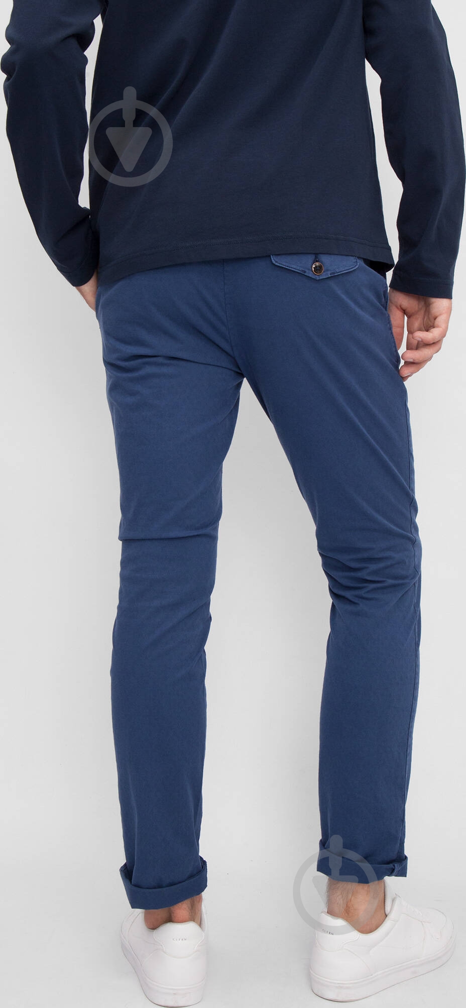 Брюки Tommy Hilfiger DENTON CHINO DIAM JACQ GMD MW0MW00729-485 32-34 синий - фото 3