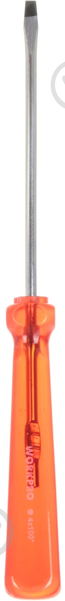 Отвертка WORKPRO SL4x100 мм W021357 - фото 2 Отвертка WORKPRO SL4x100 мм W021357 - фото 2