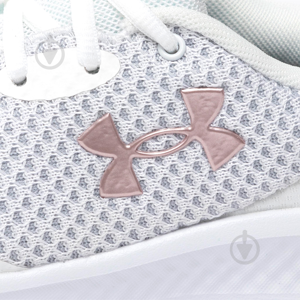 Кроссовки женские Under Armour CHARGED PURSUIT 3 VM 3025847-101 р.40 белые - фото 6