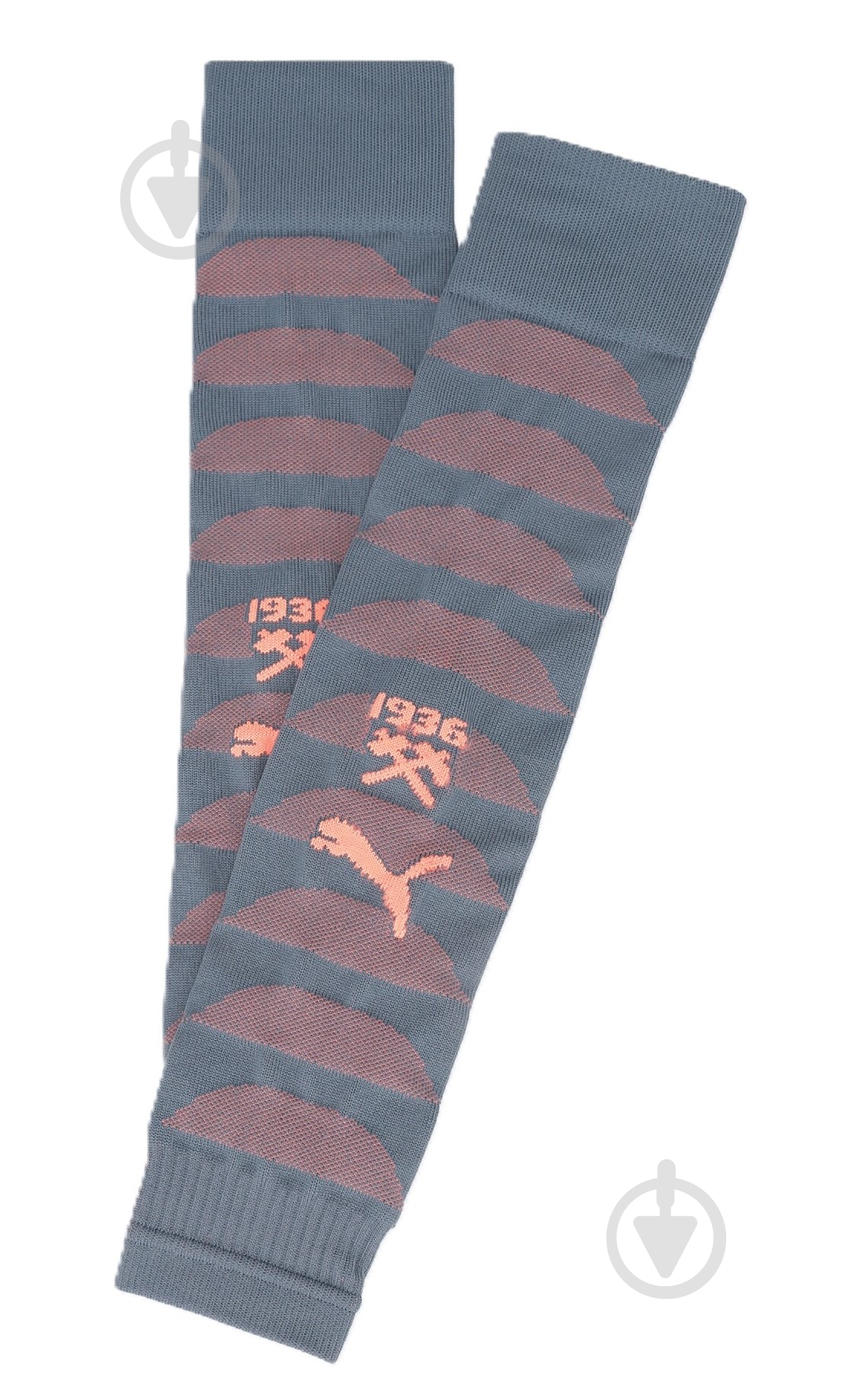 Гетри Puma FCSD Mesh Socks Promo Gray Skies-Neon Su 78048402 р.35-38 сірий - фото 4