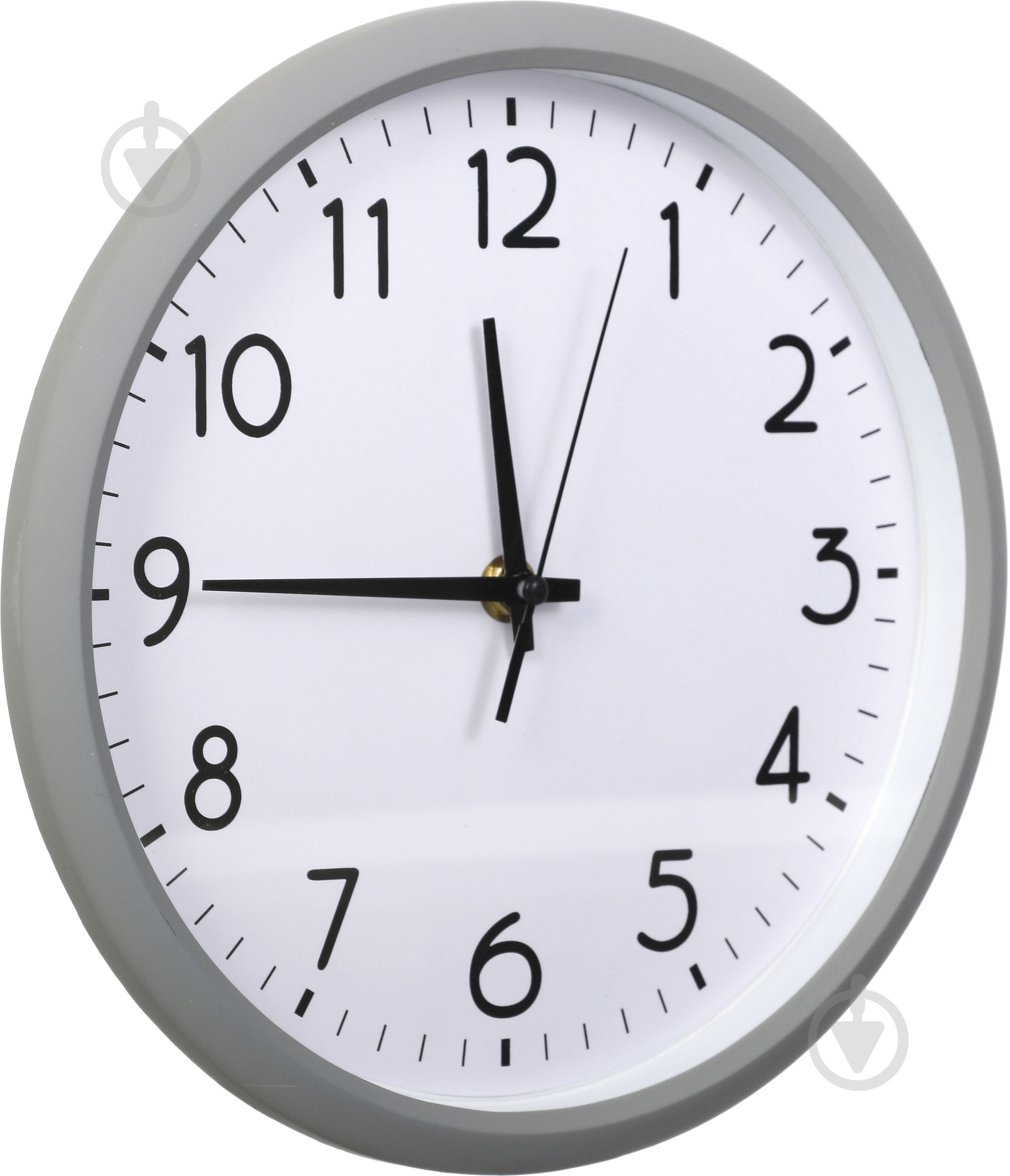 Часы настенные 10049A серый - фото 2