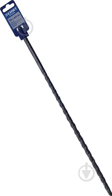 Бур Зеніт SDS-plus 10x400 мм 1 шт. 20010400 - фото 1