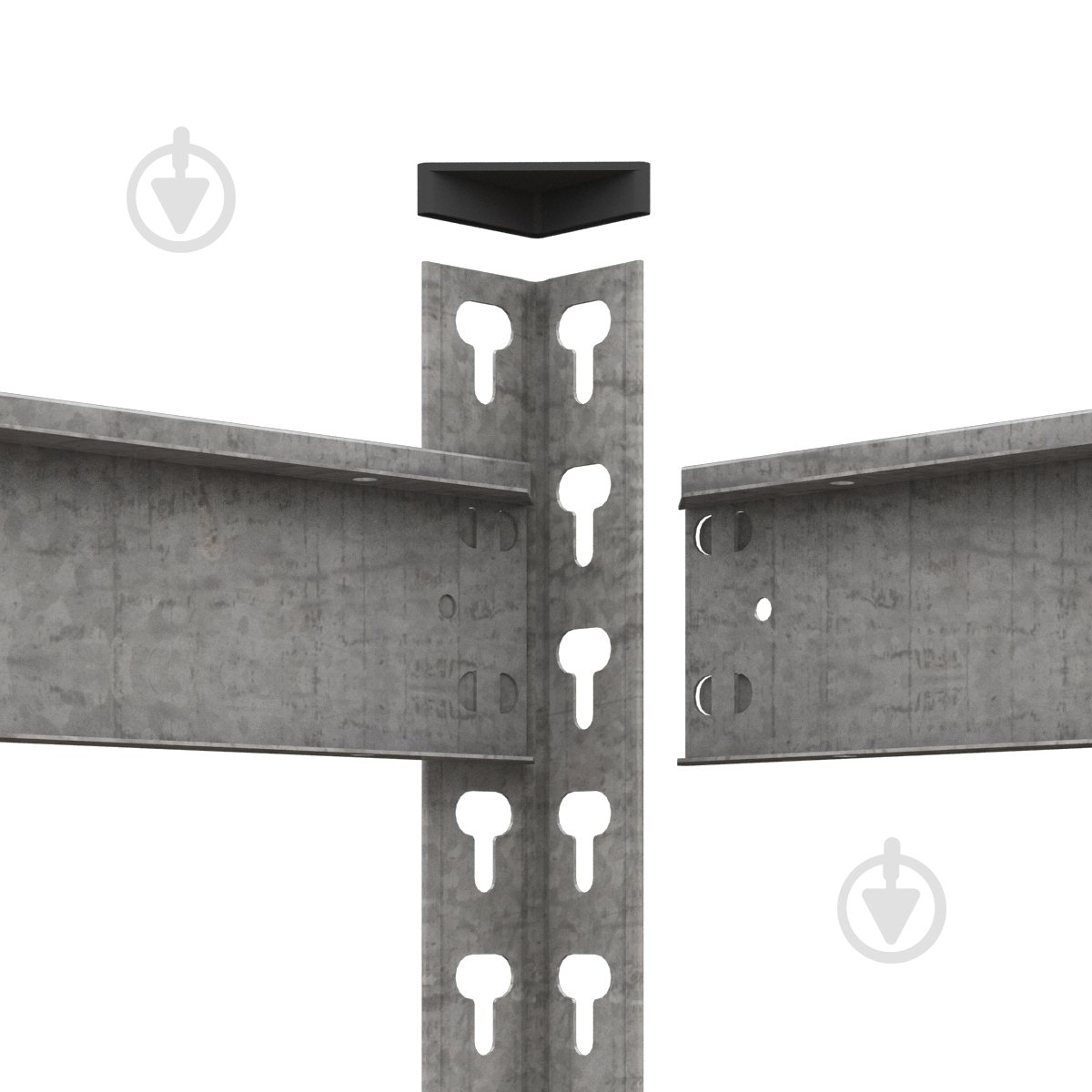 Стойка 2160x300xМеткас Титан серый цинкованный - фото 1