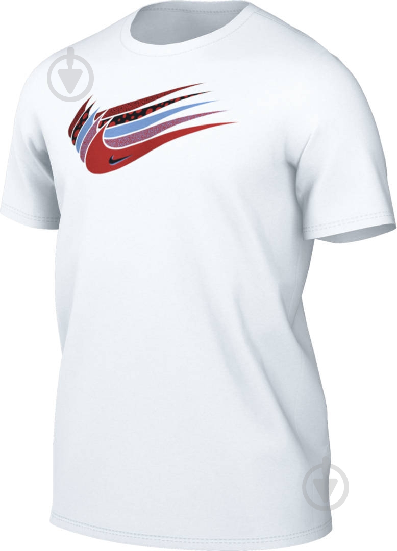 Футболка Nike M NSW 12 MO SWOOSH TEE DN5243-100 р.L белый - фото 1