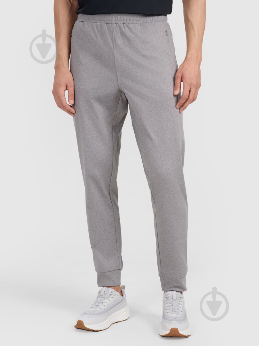 Брюки 4F TROUSERS FNK M1067 4FWMM00TFTRM1067-25M р. S серый - фото 1 Брюки 4F TROUSERS FNK M1067 4FWMM00TFTRM1067-25M р. S серый - фото 1