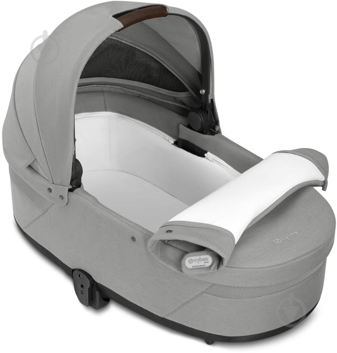 Люлька Cybex S Lux Stone Grey (524001341) - фото 2