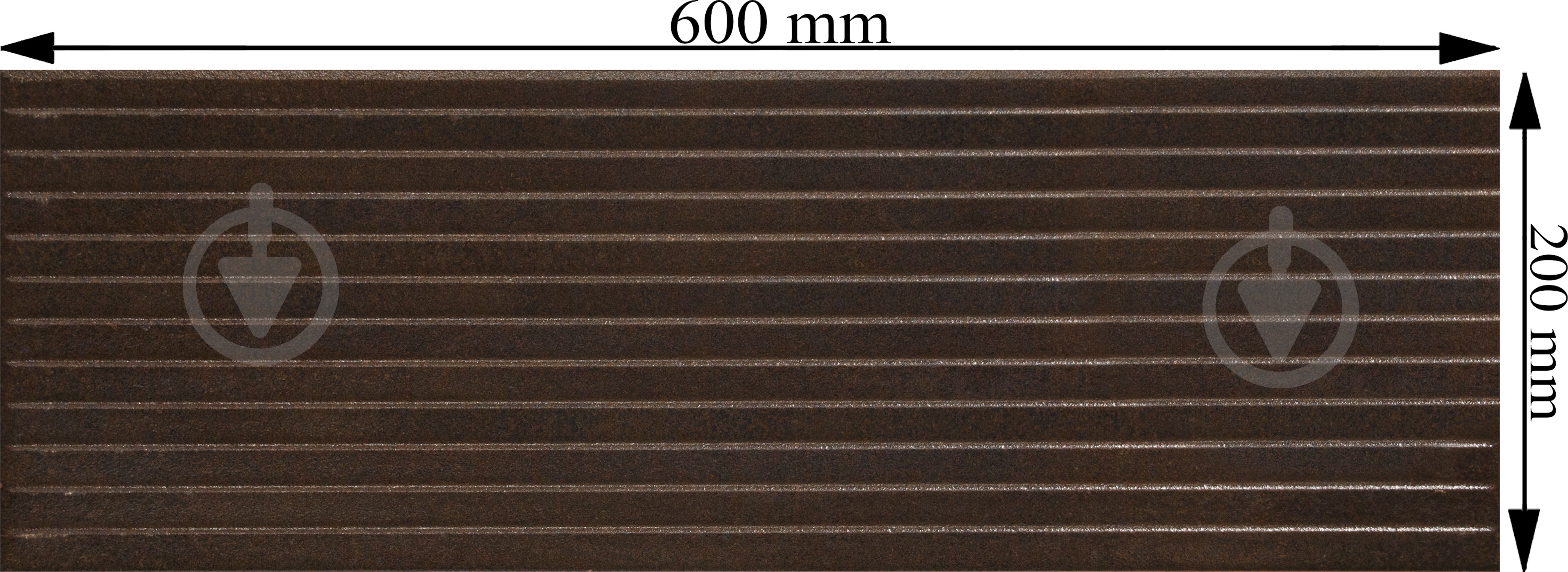 Плитка Emigres Олите Гомера Негро 20х60 - фото 3