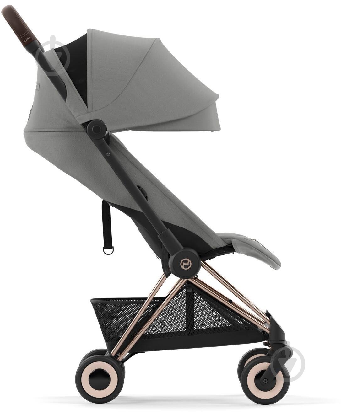 Коляска прогулянкова Cybex Coya Rosegold Mirage Grey (522004255) - фото 4 Коляска прогулянкова Cybex Coya Rosegold Mirage Grey (522004255) - фото 4