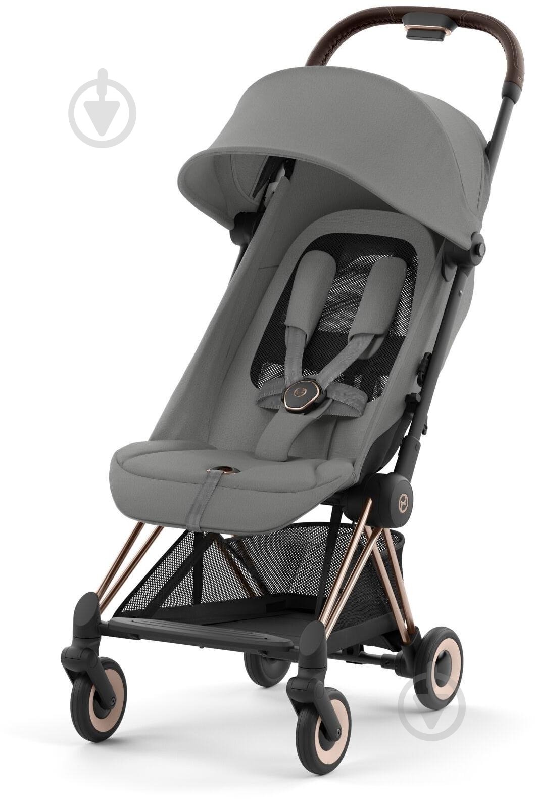 Коляска прогулянкова Cybex Coya Rosegold Mirage Grey (522004255) - фото 6 Коляска прогулянкова Cybex Coya Rosegold Mirage Grey (522004255) - фото 6