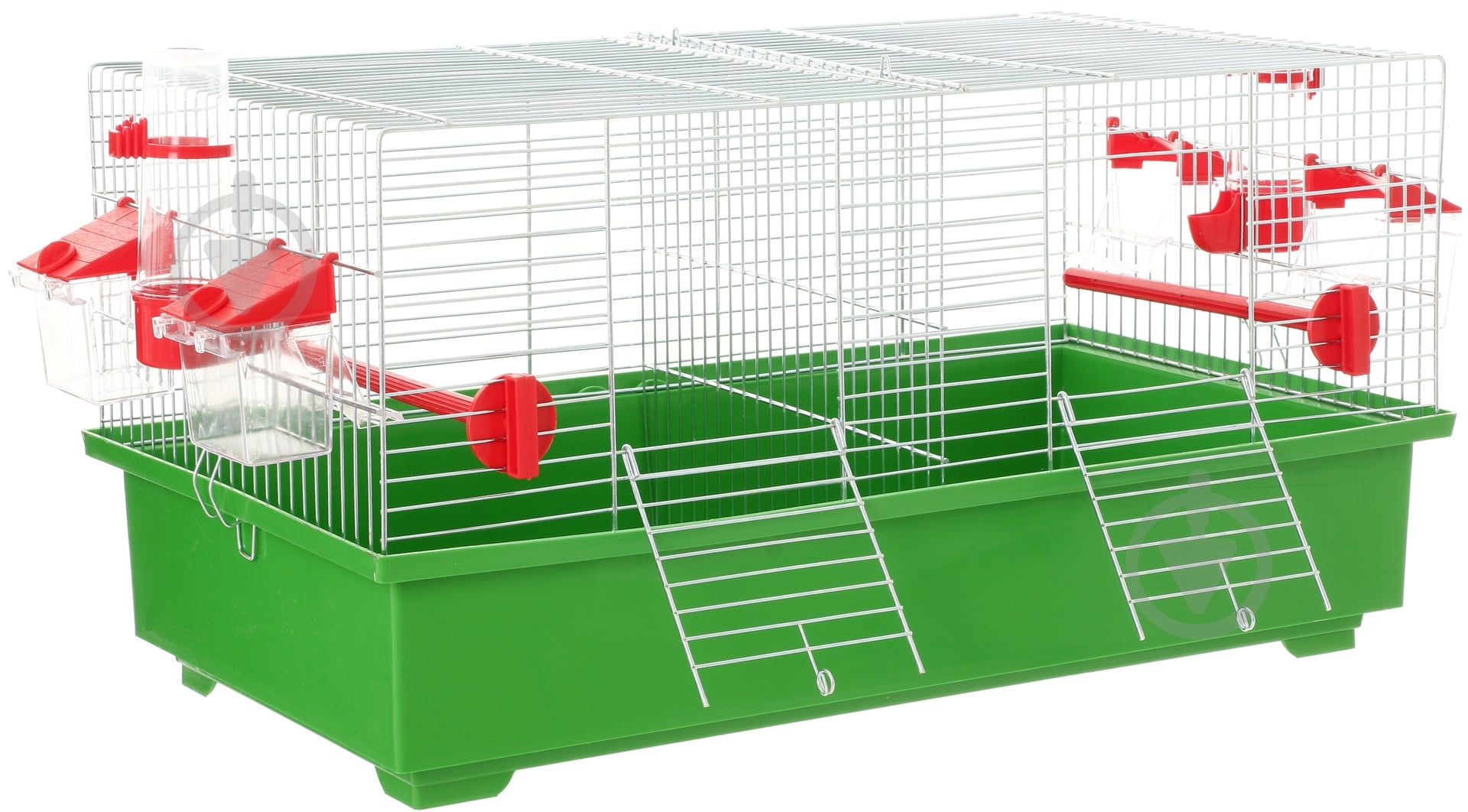 Клетка Лорі Дуэт-мини цинк 56x30x29 см - фото 3