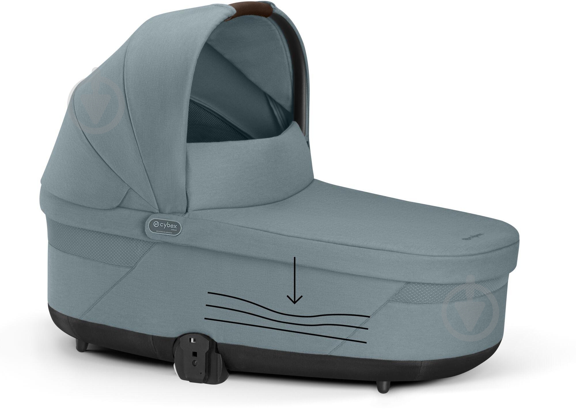 Люлька Cybex S Lux Stormy Blue (524001349) - фото 5