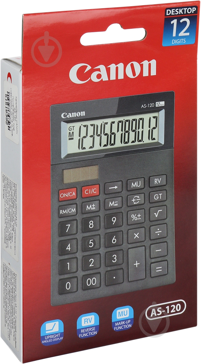 Калькулятор AS-120 Canon - фото 3