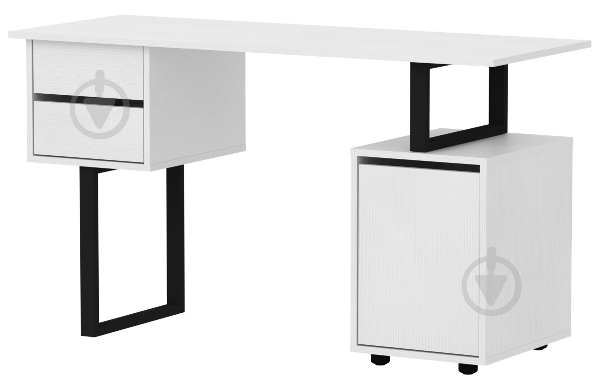 Стол письменный Лофт-4 нимфея альба - фото 1 Стол письменный Лофт-4 нимфея альба - фото 1