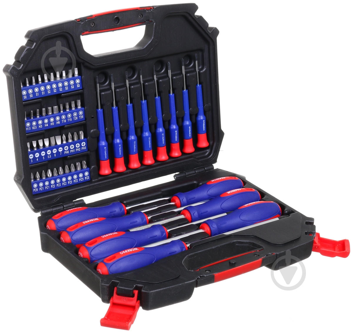 Набор отверток 56 предметов W009013 - фото 3 Набор отверток 56 предметов W009013 - фото 3