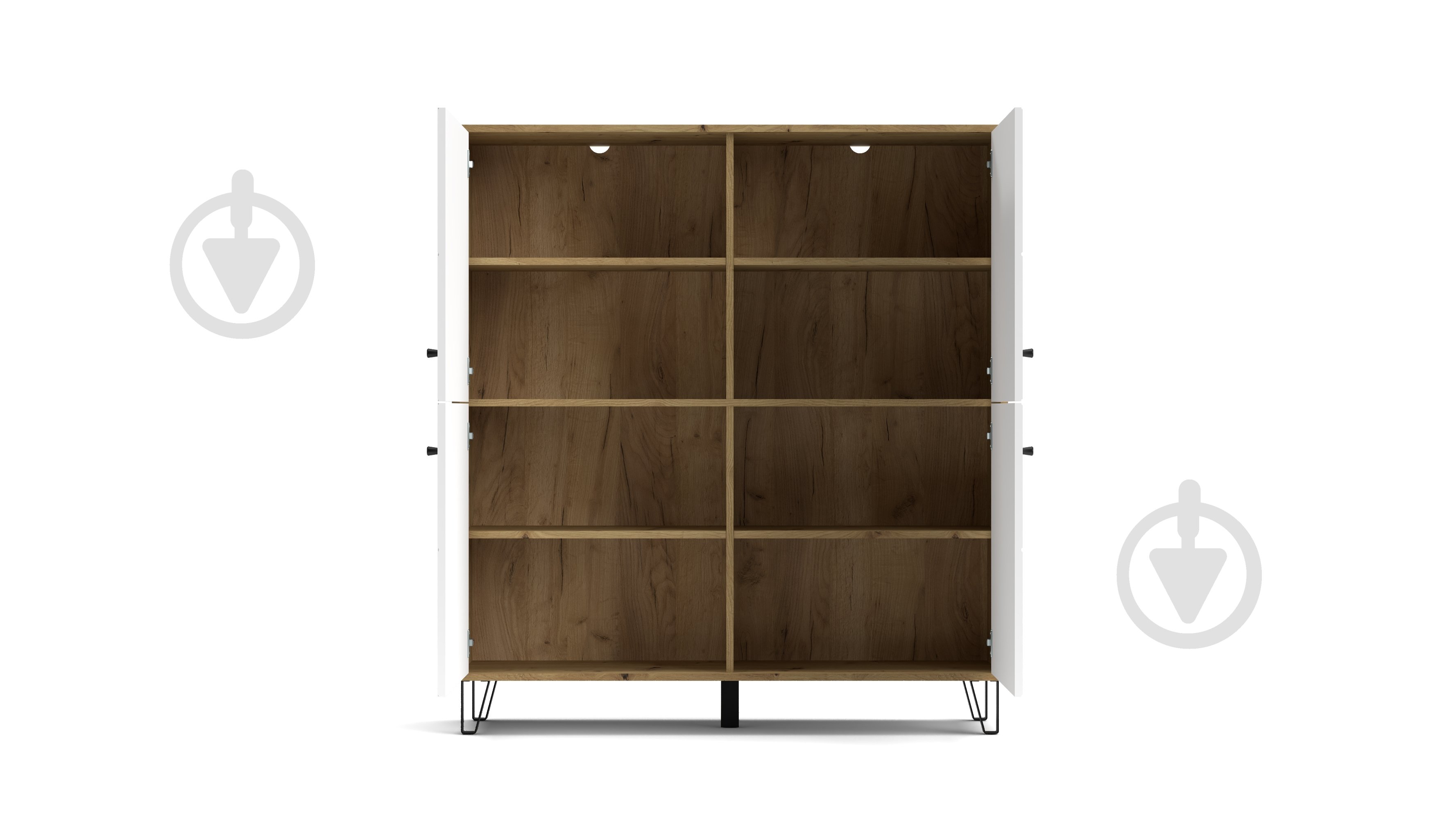 Пенал Bollo BO 8 1352х1234х400 мм дуб артизан - фото 4