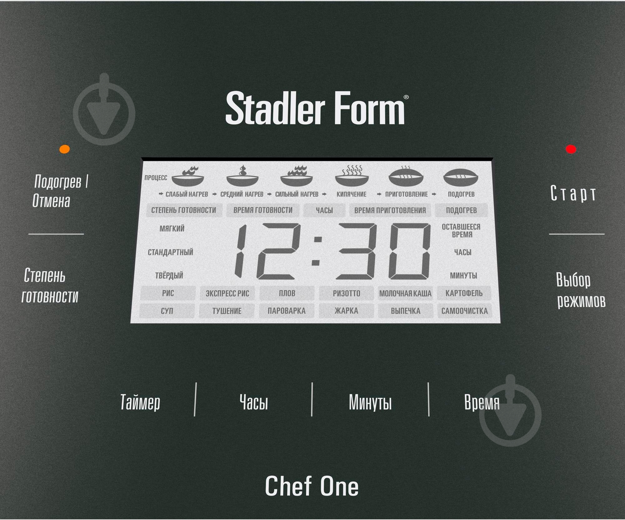 Мультиварка Stadler Form Chef One 5L SFC.919 Black - фото 4