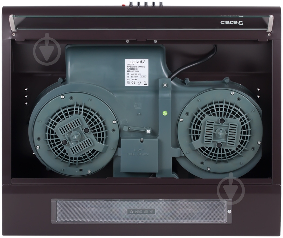 Вытяжка Cata P 3260 MAROON - фото 7