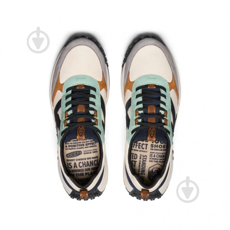 Кросівки чоловічі демісезонні Keen KS86 LEA M 1029811 р.42 чорні із бежевим - фото 3 Кросівки чоловічі демісезонні Keen KS86 LEA M 1029811 р.42 чорні із бежевим - фото 3