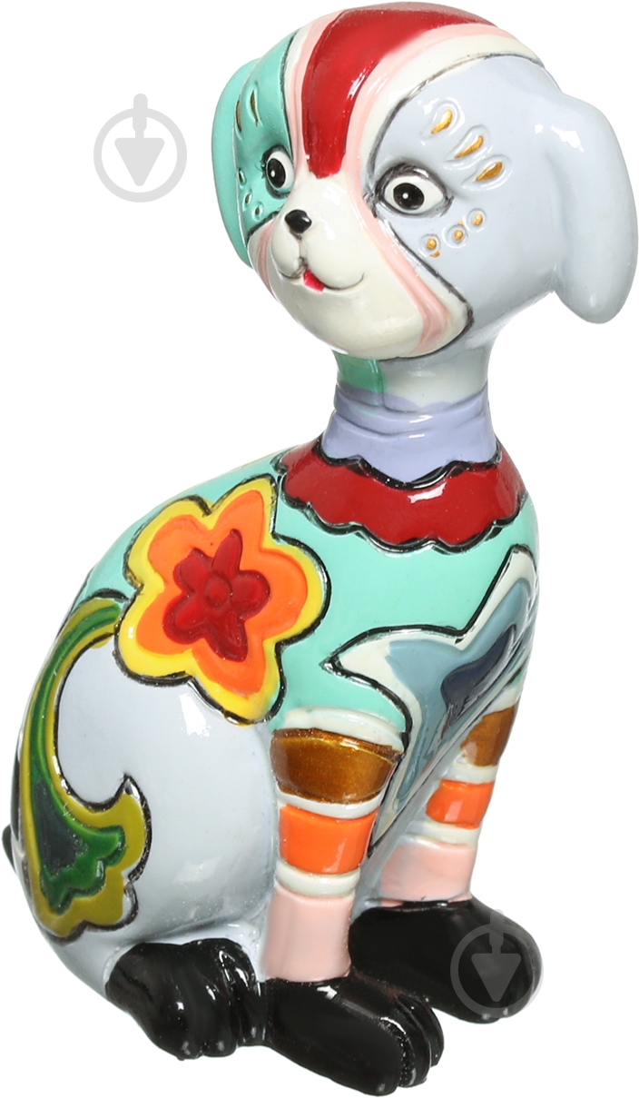 Фигурка Lefard собака 918-012 6,5х4х2 см разноцветный - фото 2