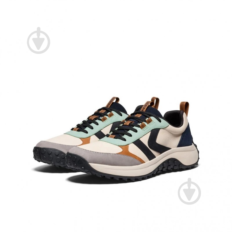 Кросівки чоловічі демісезонні Keen KS86 LEA M 1029811 р.40,5 чорні із бежевим - фото 1 Кросівки чоловічі демісезонні Keen KS86 LEA M 1029811 р.40,5 чорні із бежевим - фото 1