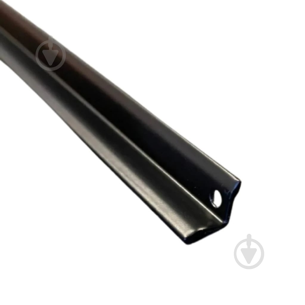 Уголок алюминиевый Braz Line 10x10x2700 мм черный - фото 2