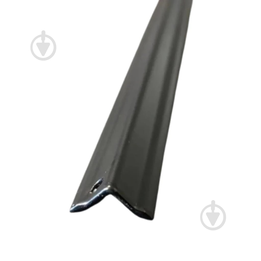 Уголок алюминиевый Braz Line 10x10x2700 мм черный - фото 3