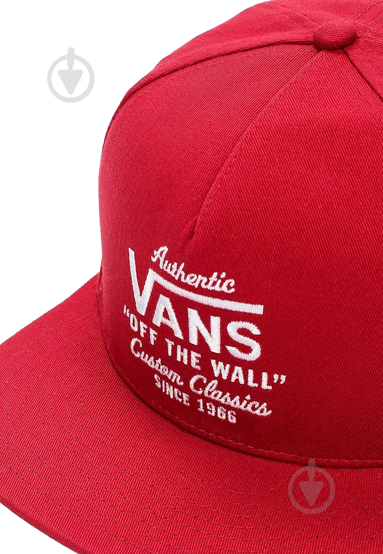 Бейсболка Vans MN WABASH SNAPBACK VA36I8TD2 OS червоний - фото 3