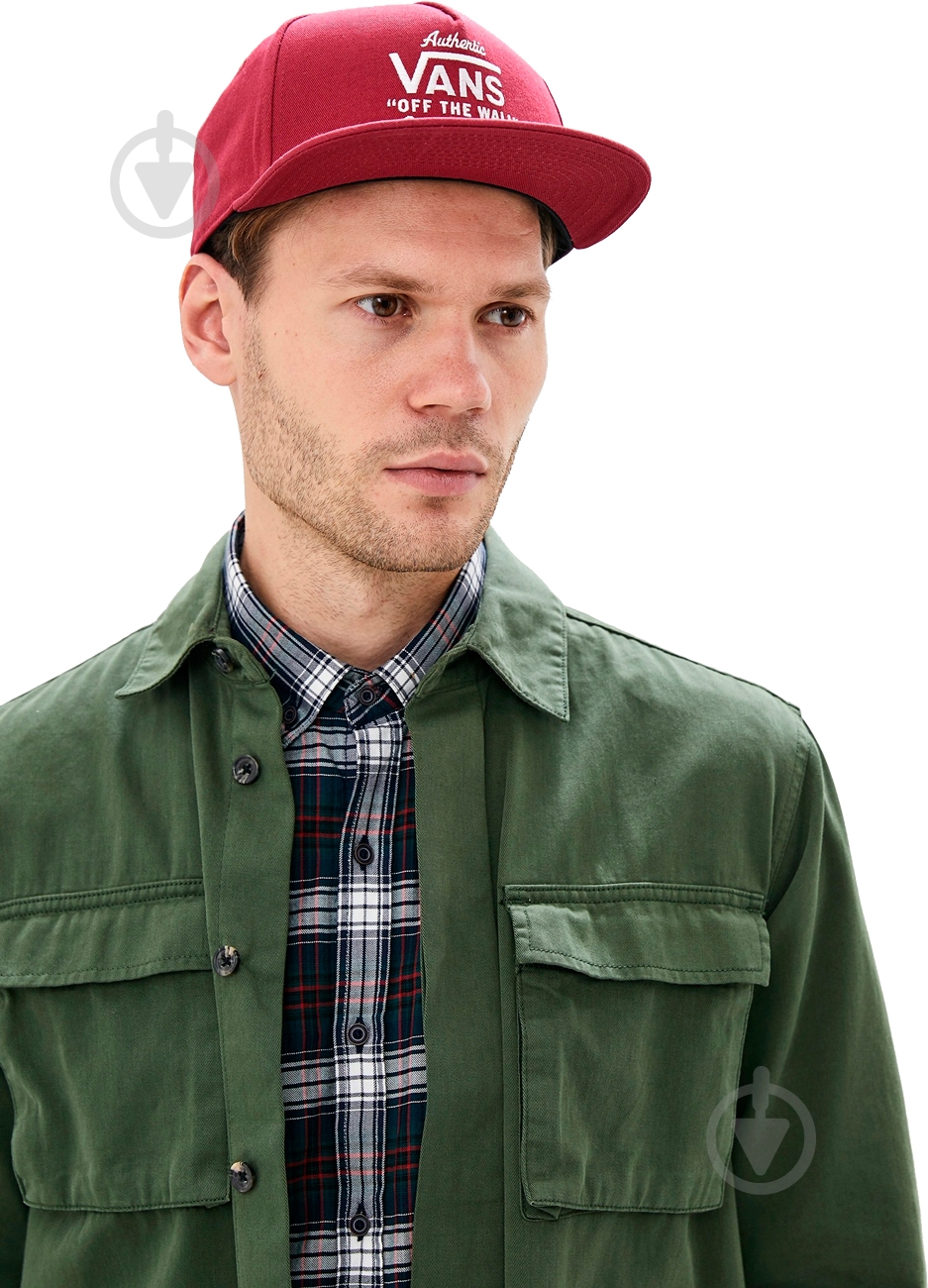 Бейсболка Vans MN WABASH SNAPBACK VA36I8TD2 OS червоний - фото 4