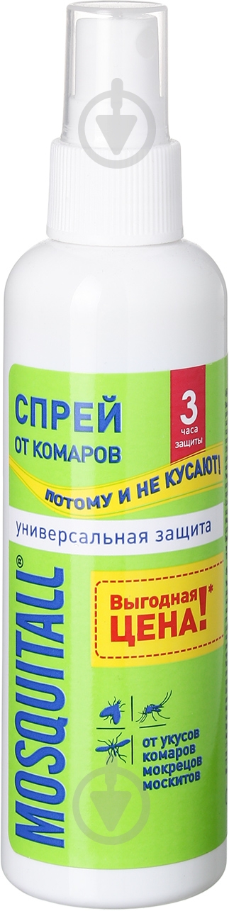 Спрей от комаров Mosquitall Универсальная защита 100 мл - фото 1