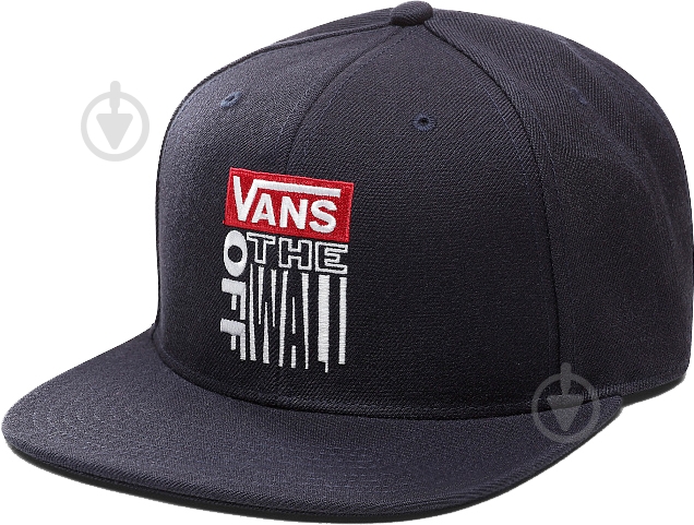 Бейсболка Vans MN VANS BLOCK SNAPBACK VA3HZULKZ OS синий - фото 2 Бейсболка Vans MN VANS BLOCK SNAPBACK VA3HZULKZ OS синий - фото 2