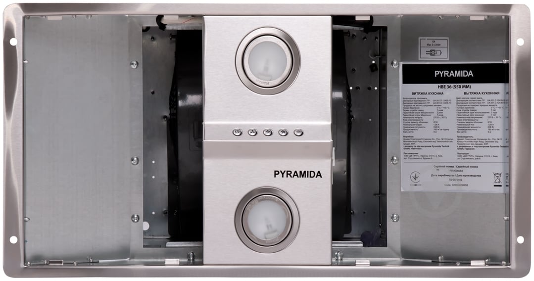 Витяжка Pyramida HBE 36 (550) - фото 3