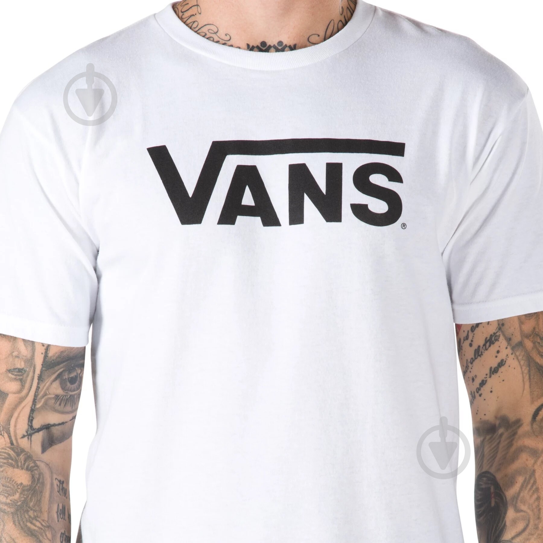 Футболка Vans VGGGYB2 р.M белый - фото 4