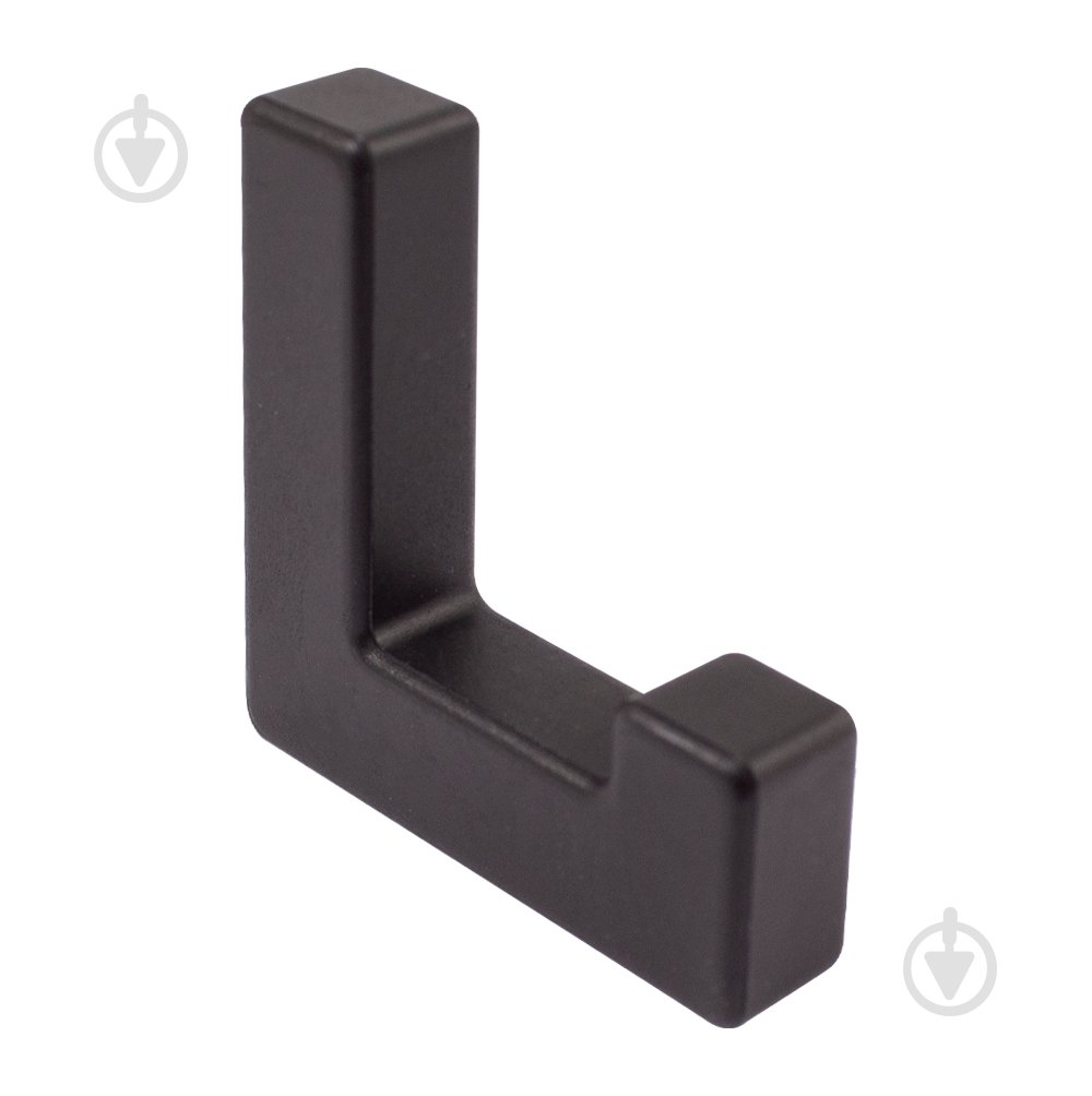 Крючок Comit P6451212 черный матовый - фото 1 Крючок Comit P6451212 черный матовый - фото 1