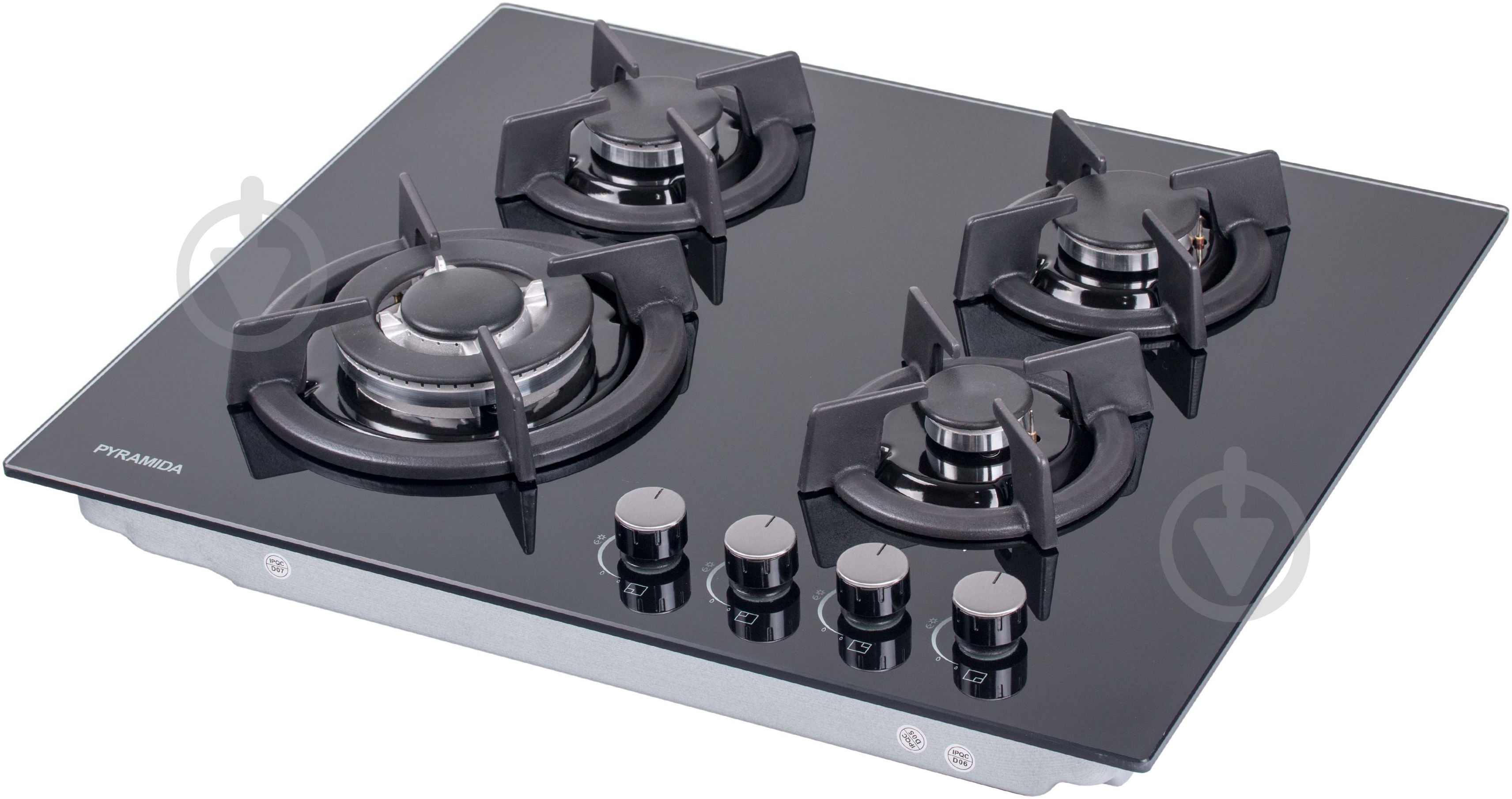 Варочная поверхность газовая Pyramida PFG 604 STX - фото 2 Варочная поверхность газовая Pyramida PFG 604 STX - фото 2