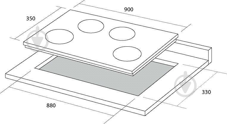 Варильна поверхня електрична Pyramida CFEA 900 - фото 13 Варильна поверхня електрична Pyramida CFEA 900 - фото 13