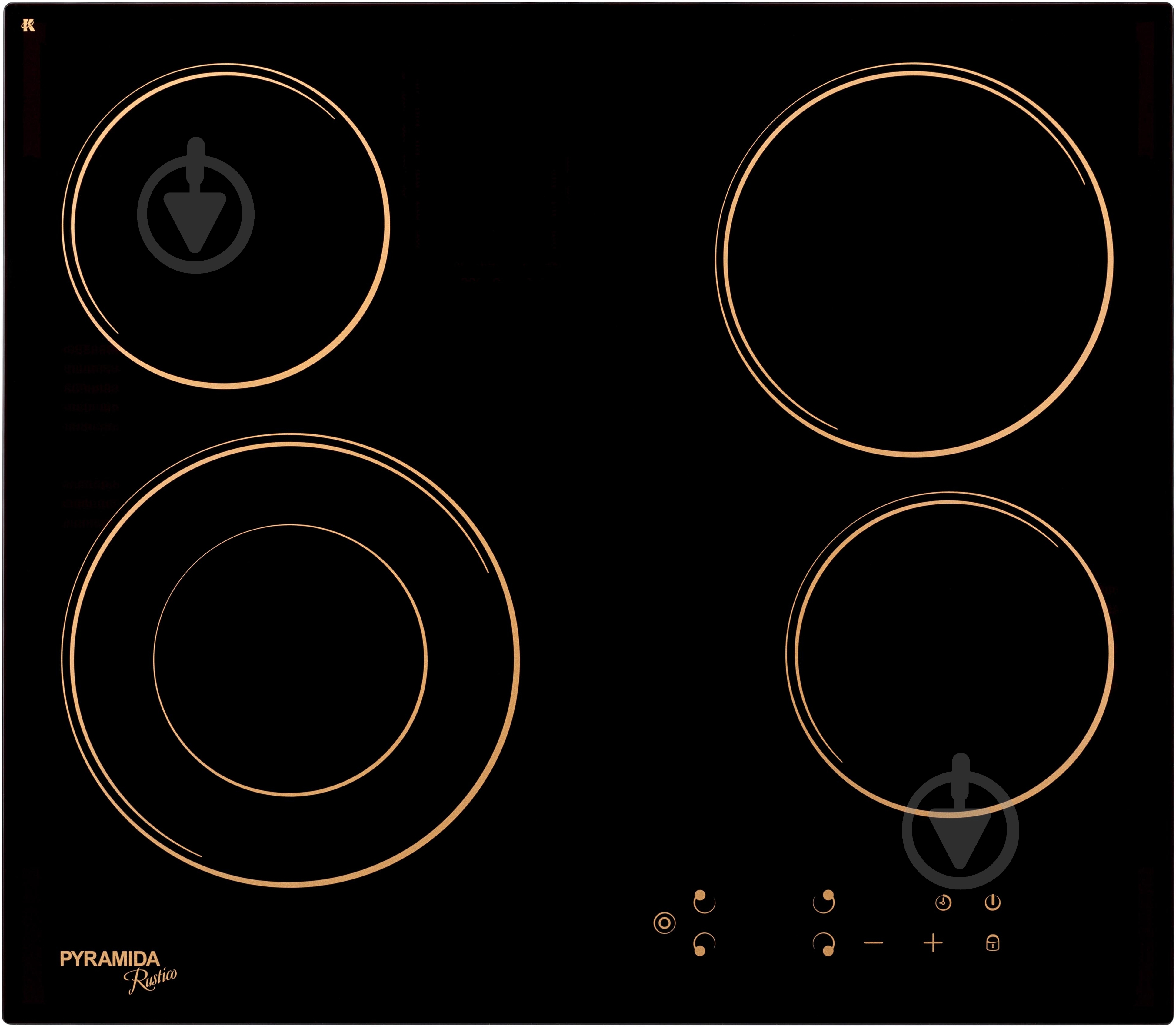 Варильна поверхня електрична Pyramida CFEA 640/1 RUSTICO - фото 4 Варильна поверхня електрична Pyramida CFEA 640/1 RUSTICO - фото 4