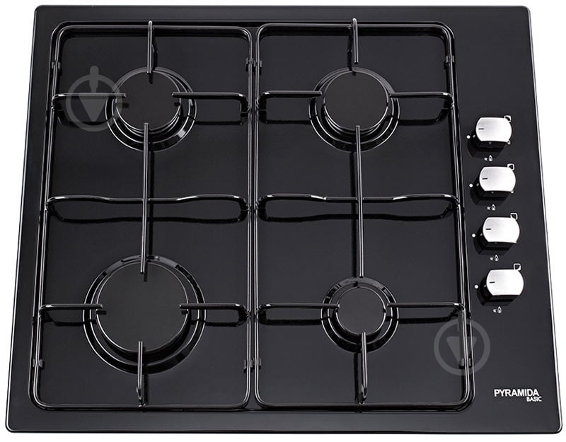 Варочная поверхность газовая Pyramida PSE 641 BLACK - фото 2