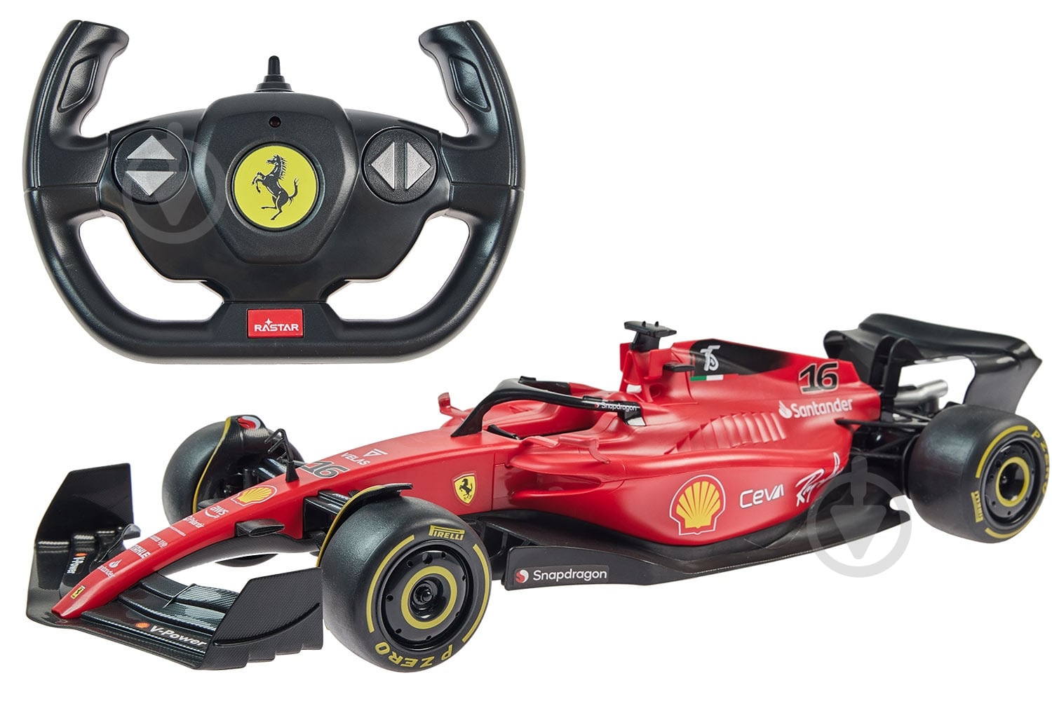 ミニカー FRICTION MOTOR WITH ROARING Ferrari F-1 ᐉ Автомобіль на радіокеруванні Rastar Ferrari F1 75 1:12 454.00