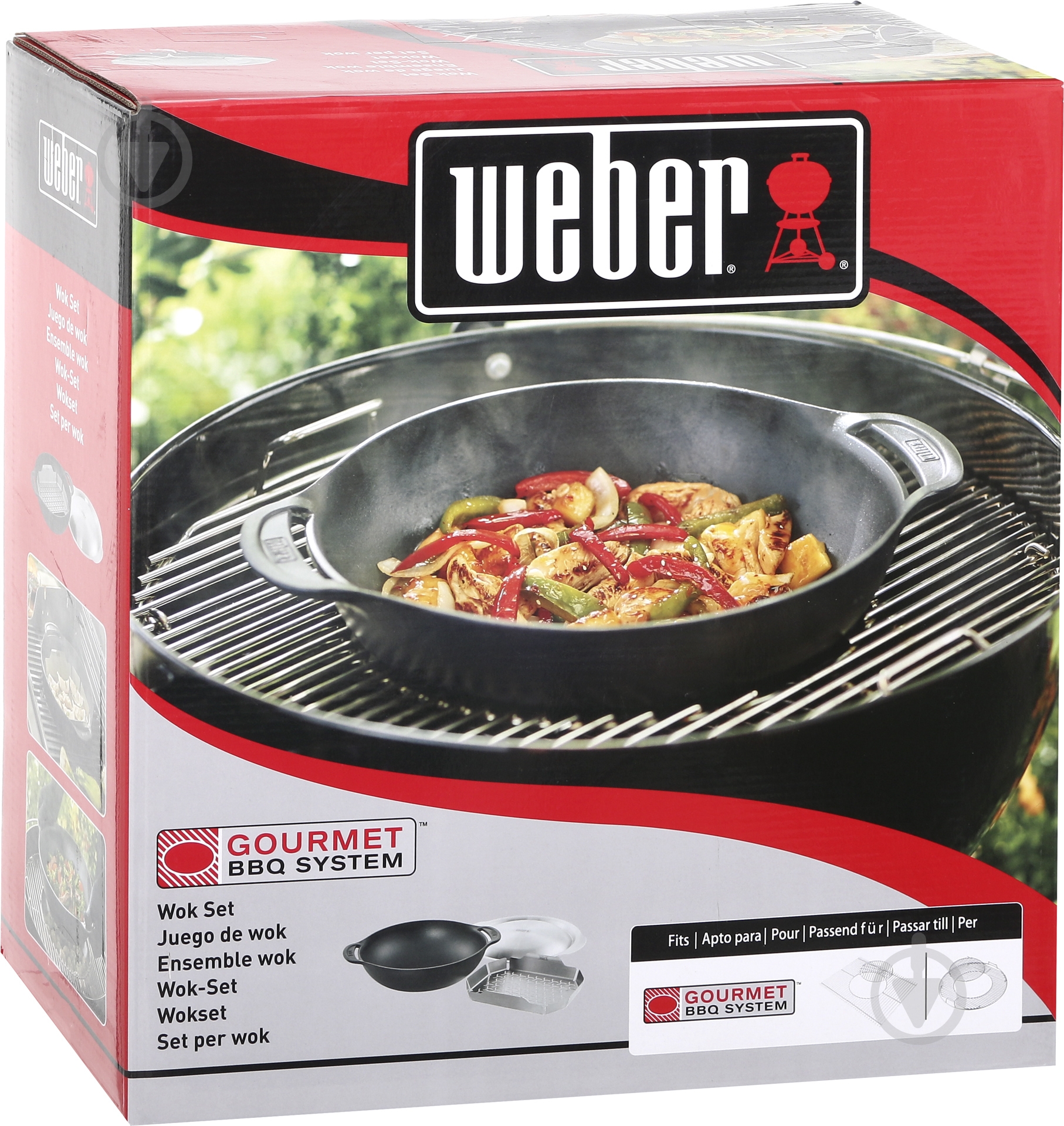 Сковорода wok Weber Gourmet BBQ System 8856 - фото 8