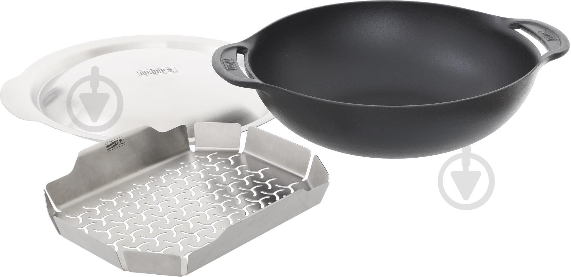 Сковорода wok Weber Gourmet BBQ System 8856 - фото 7
