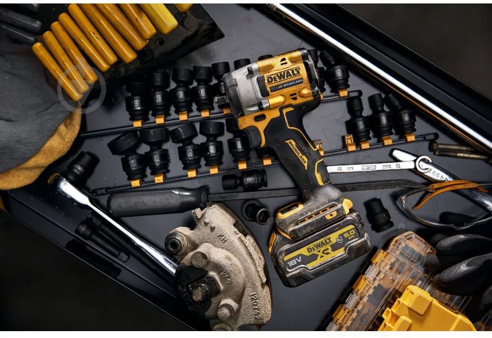 Гайковерт акумуляторний DeWalt 406 Нм DCF923P2G - фото 12