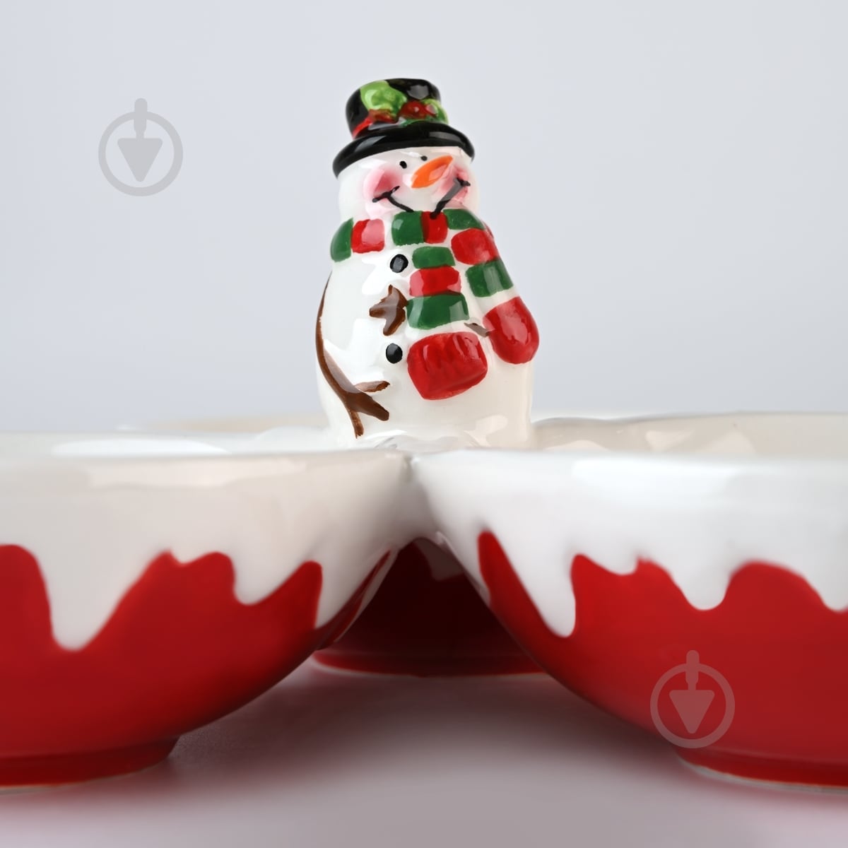 Менажница MVM Рождество 12х9х14,5 см KP-83 Red/White - фото 4 Менажница MVM Рождество 12х9х14,5 см KP-83 Red/White - фото 4