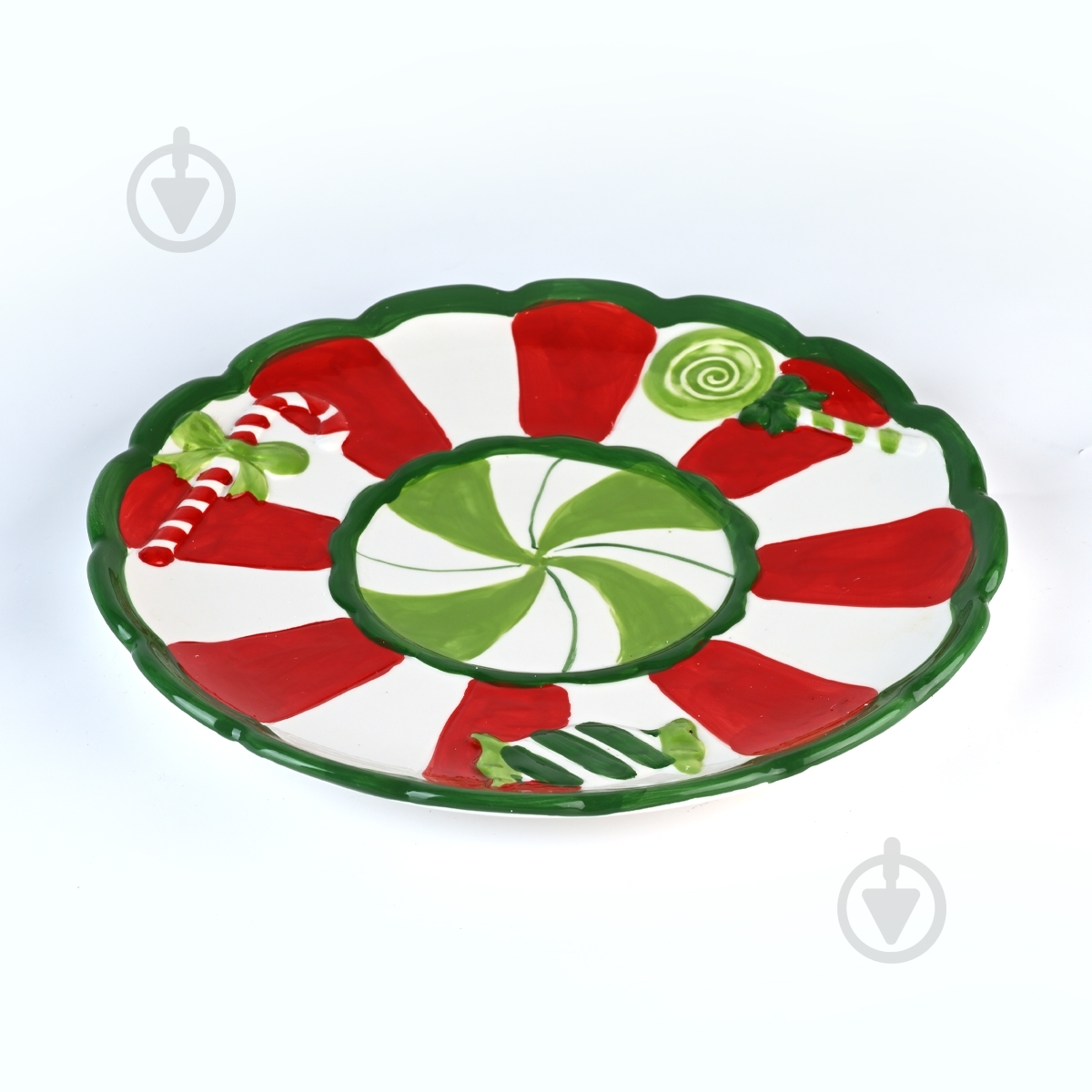 Блюдо сервировочное MVM Різдво 30,5 см KP-82 M Color - фото 3