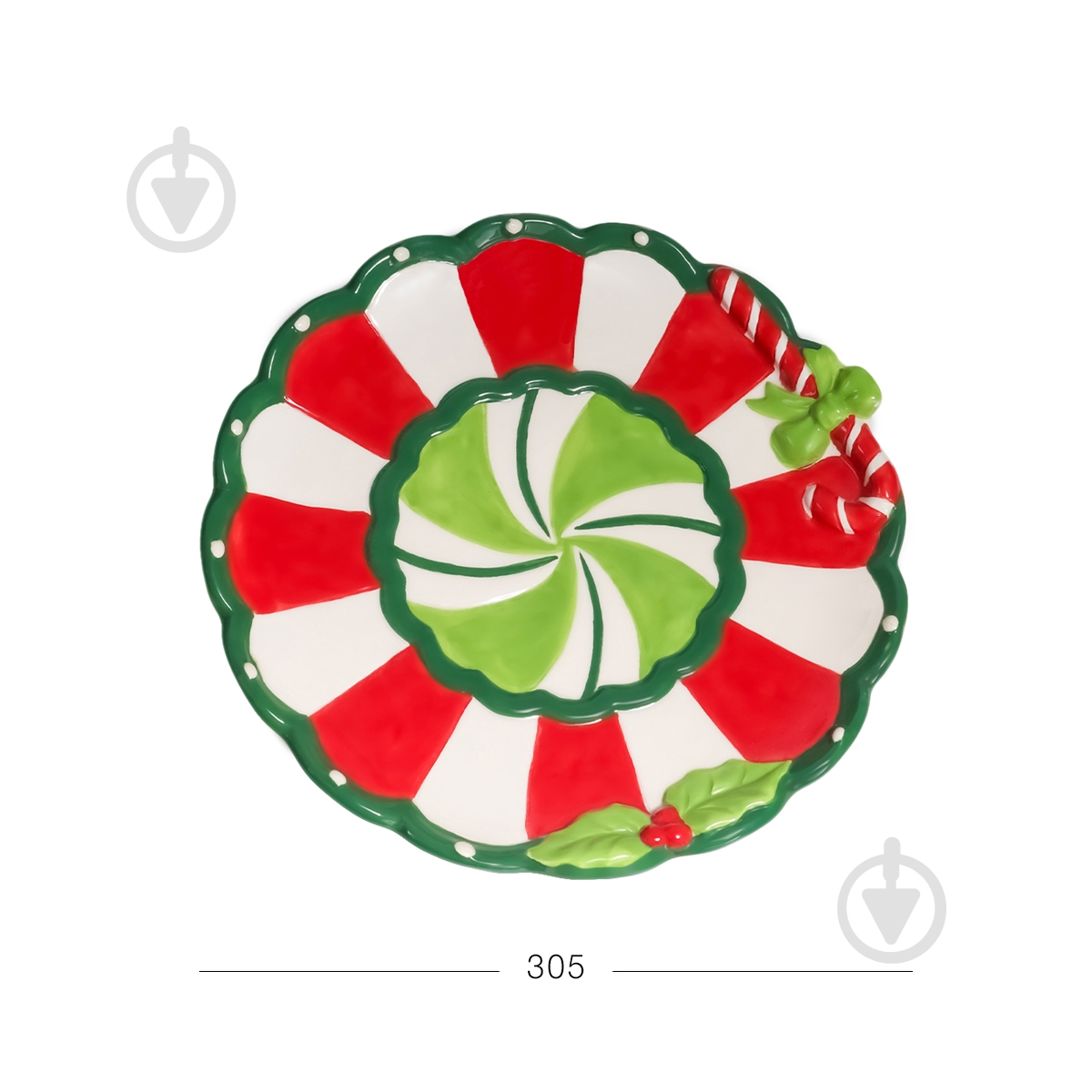 Блюдо сервировочное MVM Різдво 30,5 см KP-82 M Color - фото 7 Блюдо сервировочное MVM Різдво 30,5 см KP-82 M Color - фото 7