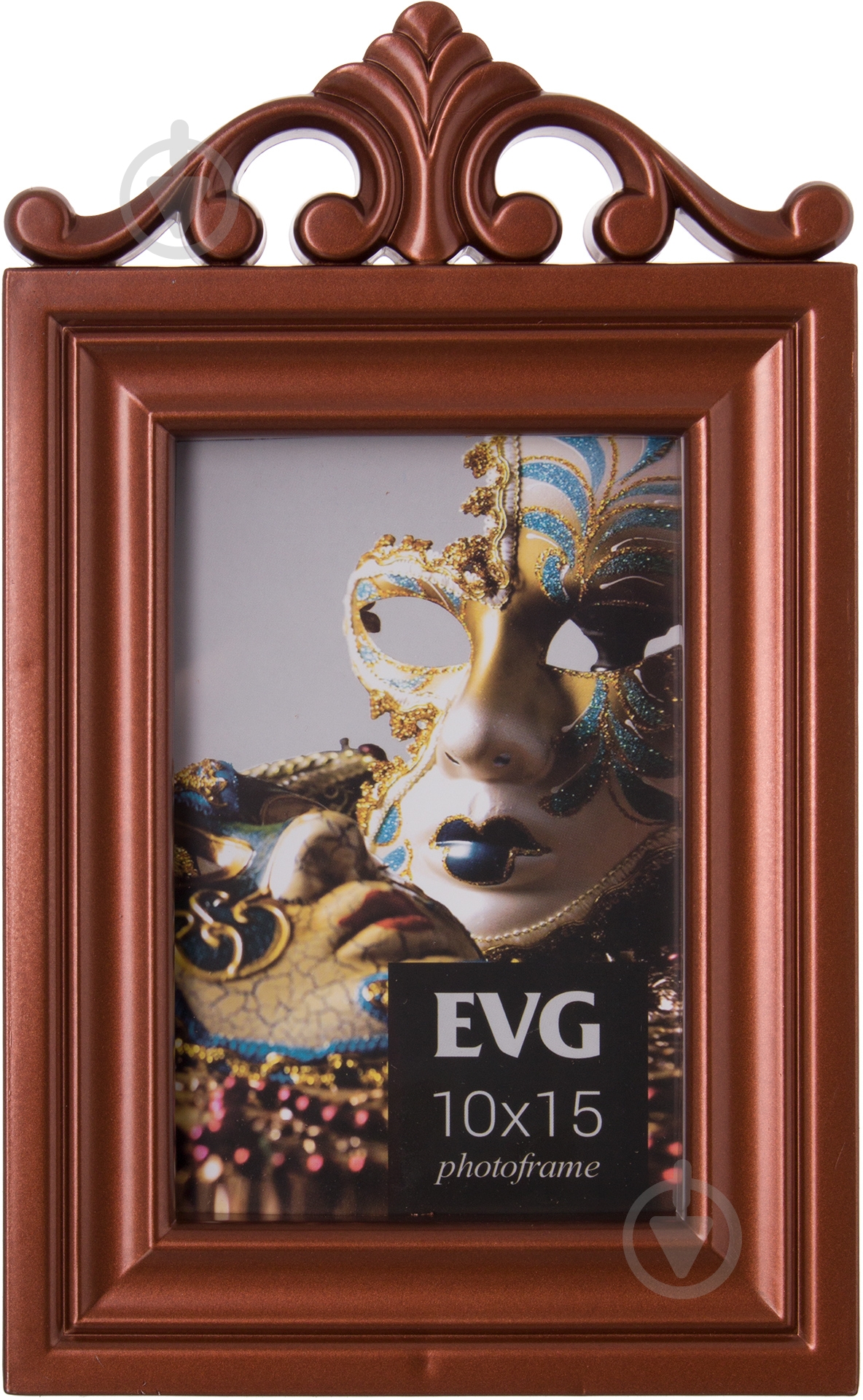 Рамка для фото EVG ART 009 bronz 1 фото 10x15 см бронзовый - фото 1