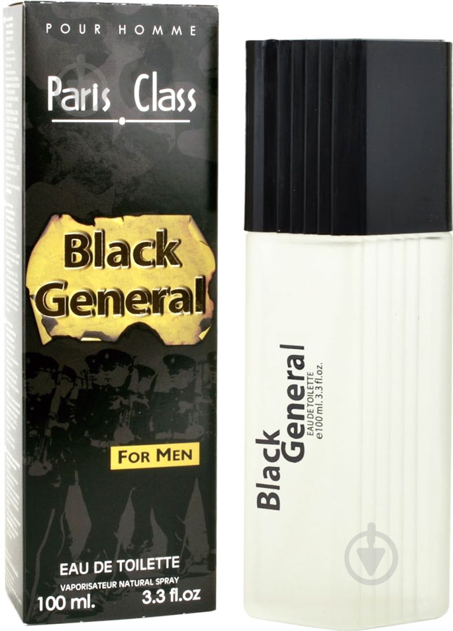Туалетная вода Paris Class Black General 100 мл - фото 3 Туалетная вода Paris Class Black General 100 мл - фото 3