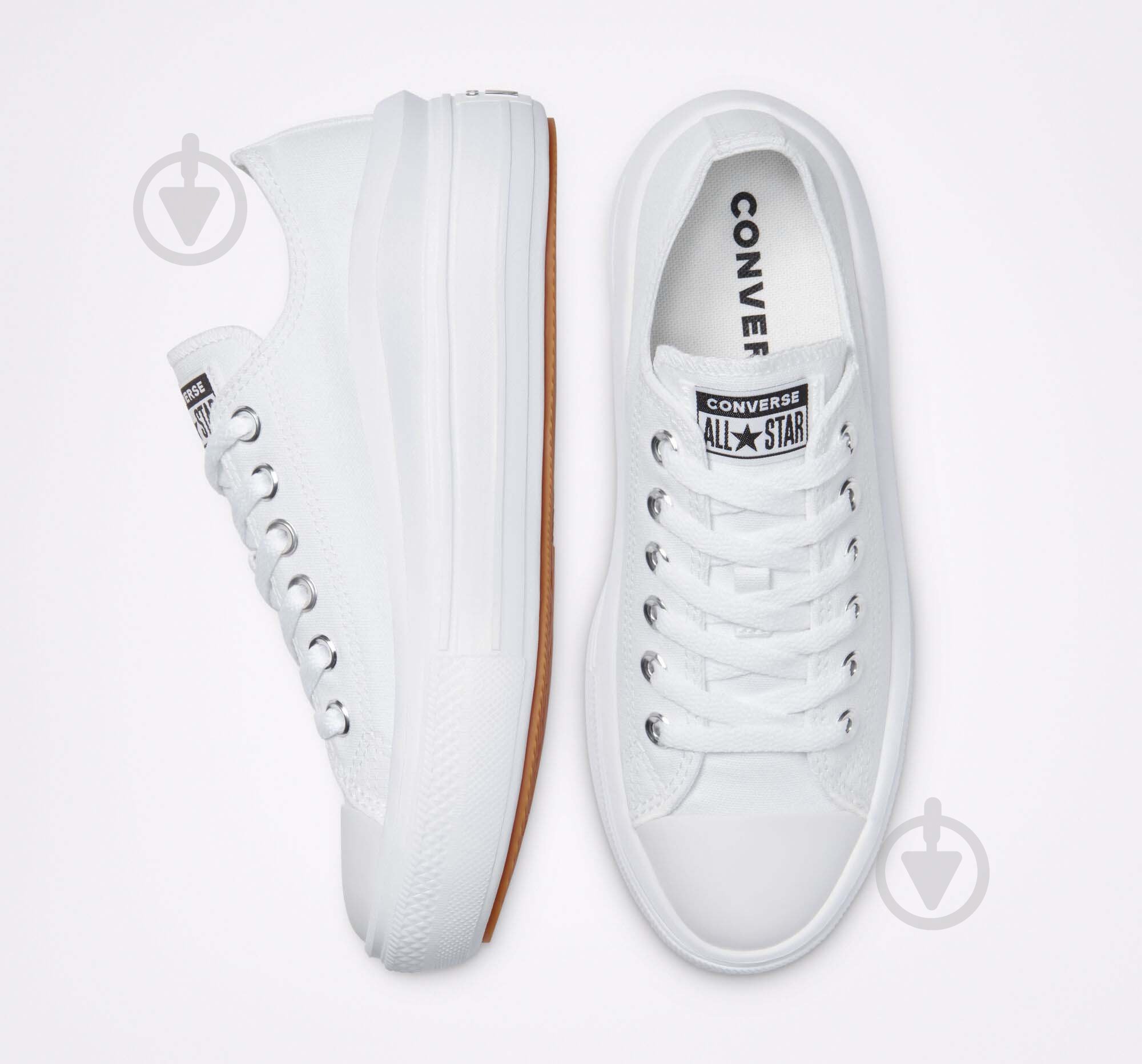 Кеды Converse Chuck Taylor All Star Move 570257C р.37,5 белый - фото 3