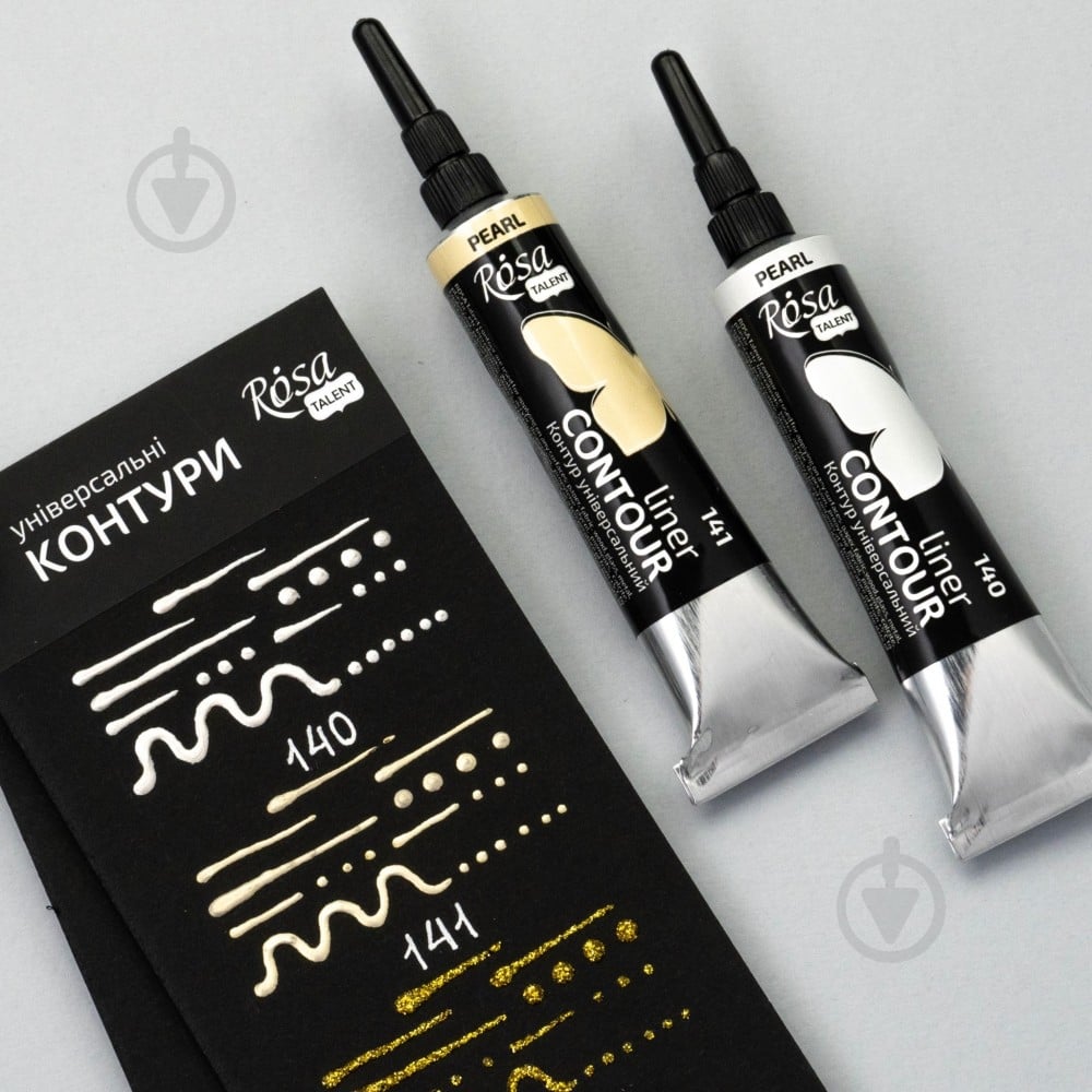Контур универсальный кремовый перламутровый 20 мл Rosa Talent - фото 3 Контур универсальный кремовый перламутровый 20 мл Rosa Talent - фото 3
