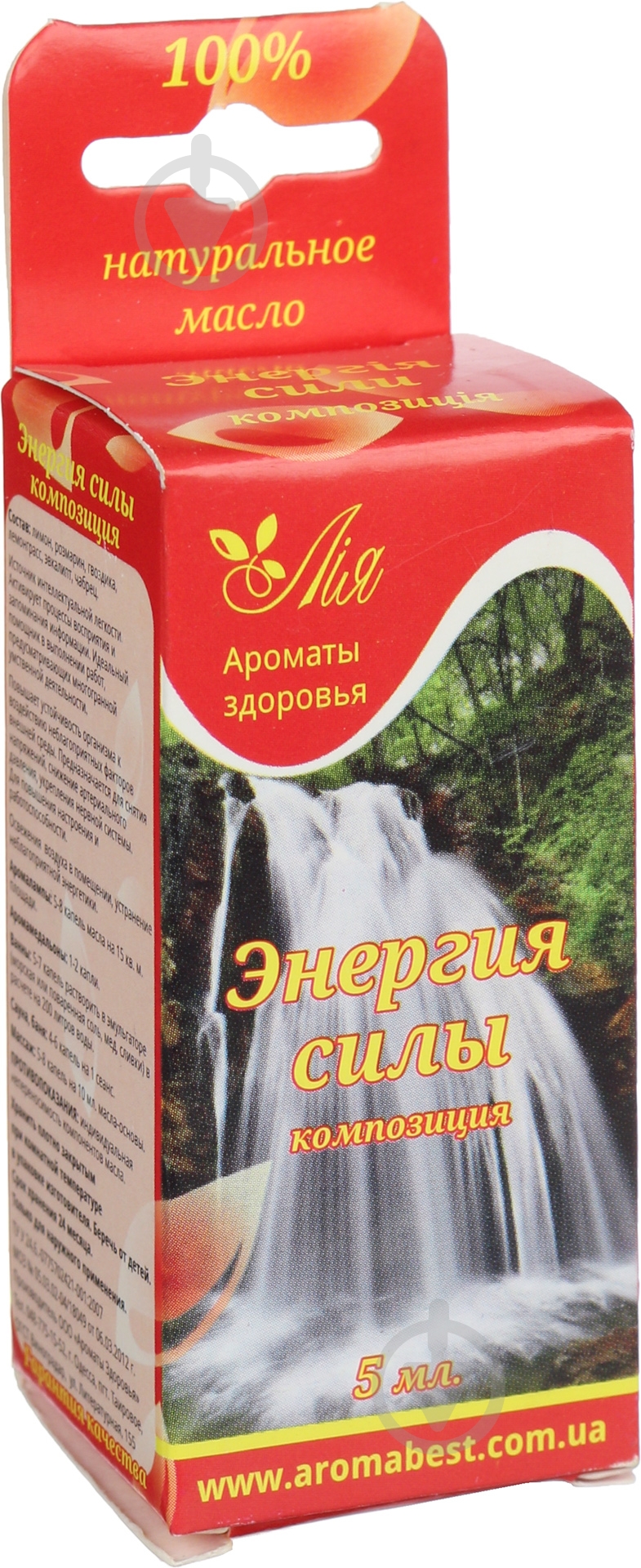 Аромакомпозиция Лия Энергія сили 5 мл - фото 2 Аромакомпозиция Лия Энергія сили 5 мл - фото 2
